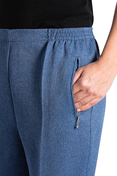 MILA - Melierte Winter Schlupfhose