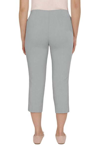 Stella - Damen Stretch 7/8 Sommerhose, komfortabler Gummibund, gerader Schnitt, sehr dehnbar, geeignet für Senioren, Schlupfhose mit Taschen