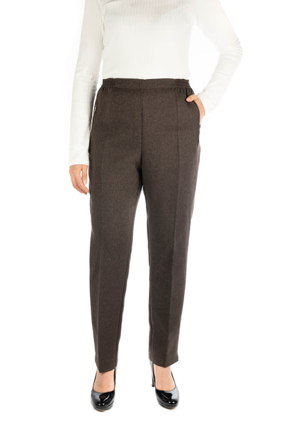 MILA - Melierte Winter Schlupfhose